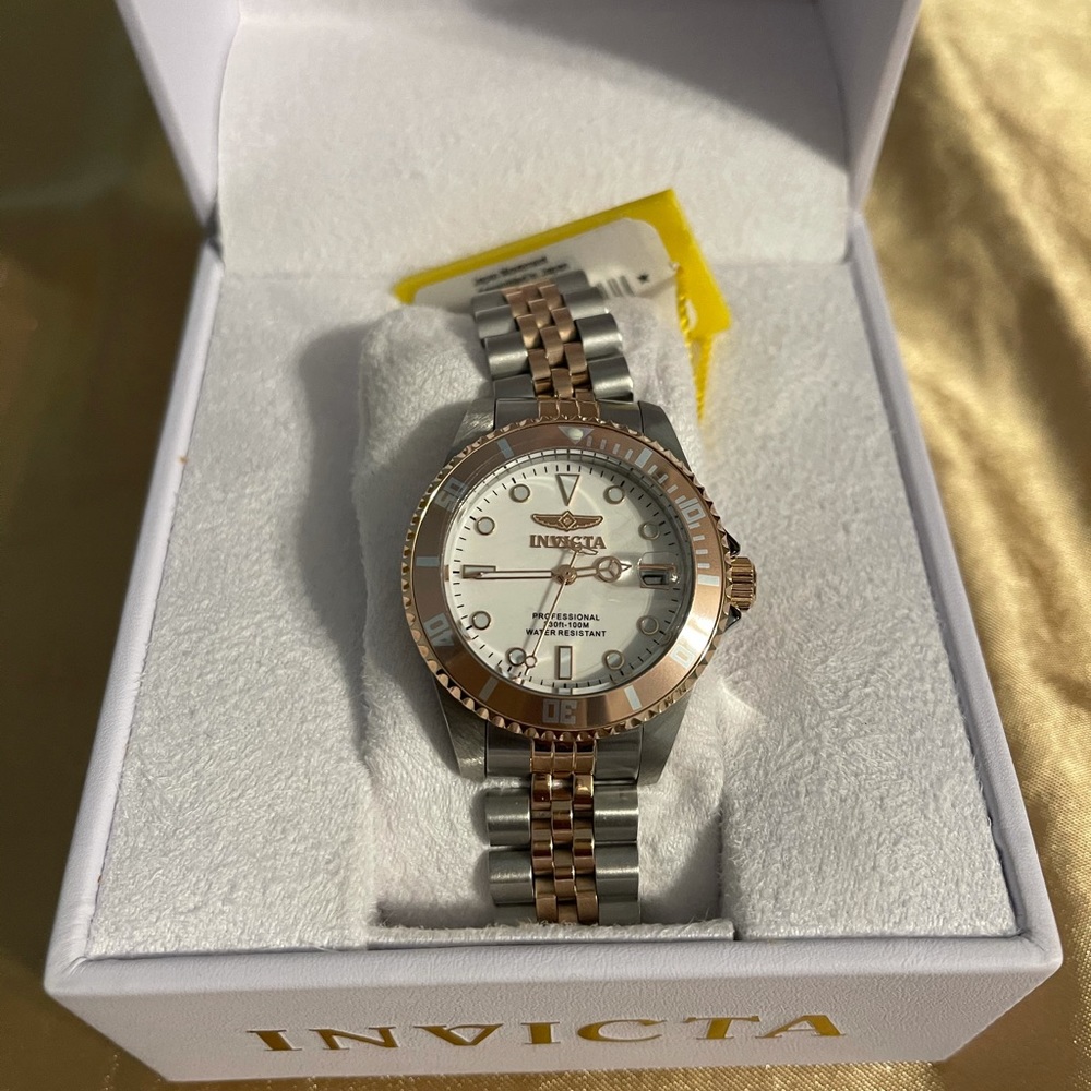 Ladies two tone (rose gold) watch